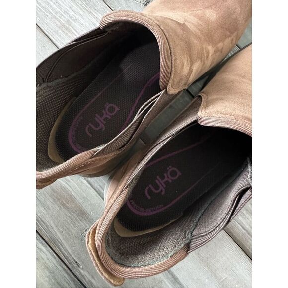 Ryka Noelle Ankle Boot Brown Cushioned Slip on Size‎ 8 - Picture 10 of 11